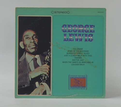 GEORGE LEWIS - "GEORGE LEWIS" 1972 US
