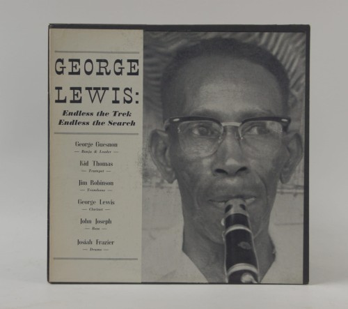 GEORGE LEWIS - "ENDLESS THE TREK ENDLESS THE SEARCH" 1963 US
