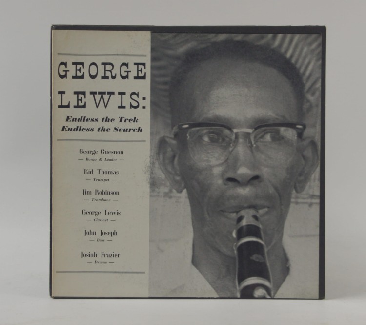 GEORGE LEWIS - "ENDLESS THE TREK ENDLESS THE SEARCH" 1963 US