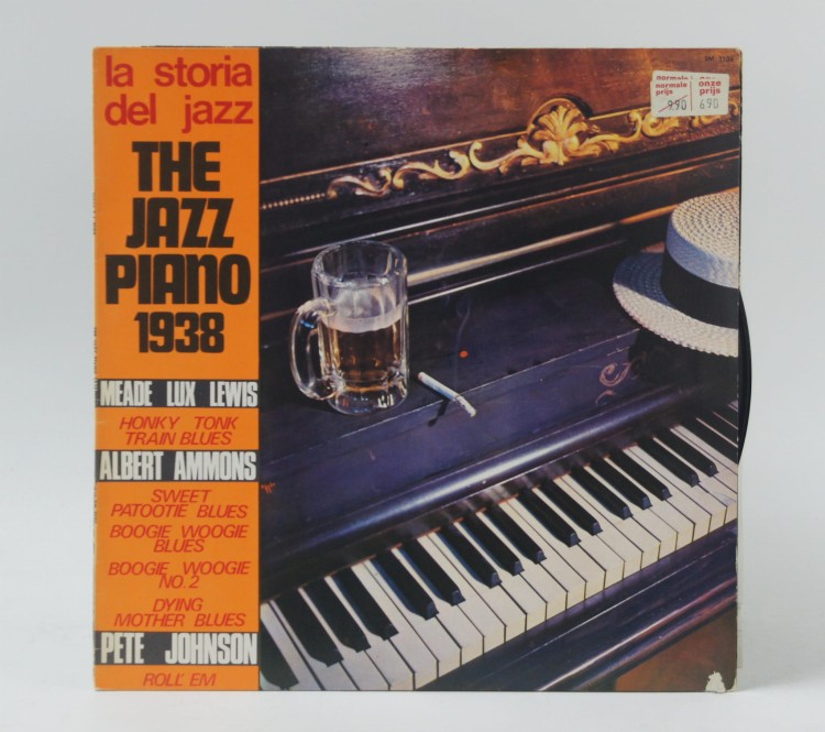 VARIOUS - "THE JAZZ PIANO 1938" 1971 Italy
