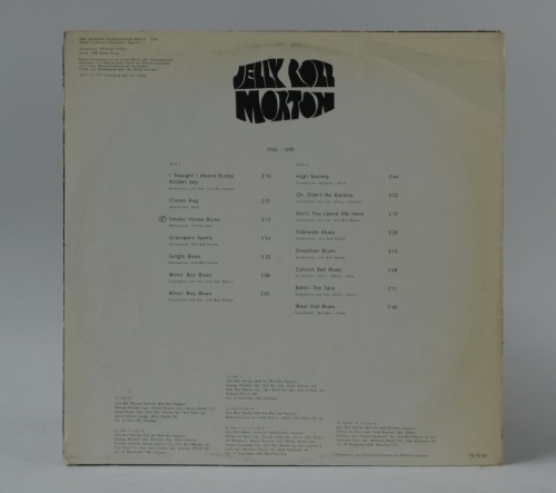 JELLY ROLL MORTON - "JELLY ROLL MORTON" 1975 German Democratic Republic (GDR)