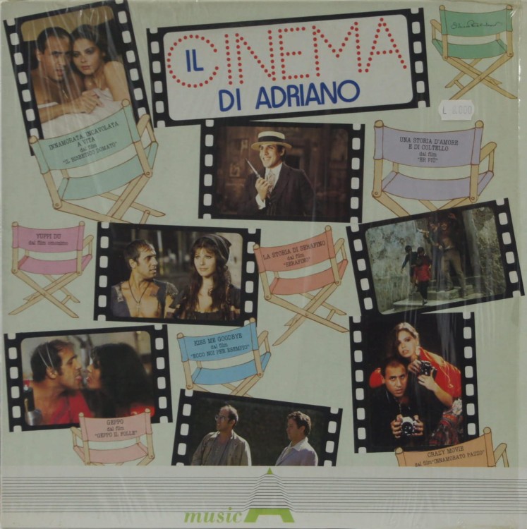 ADRIANO CELENTANO - "IL CINEMA DI ADRIANO" 1984 Italy