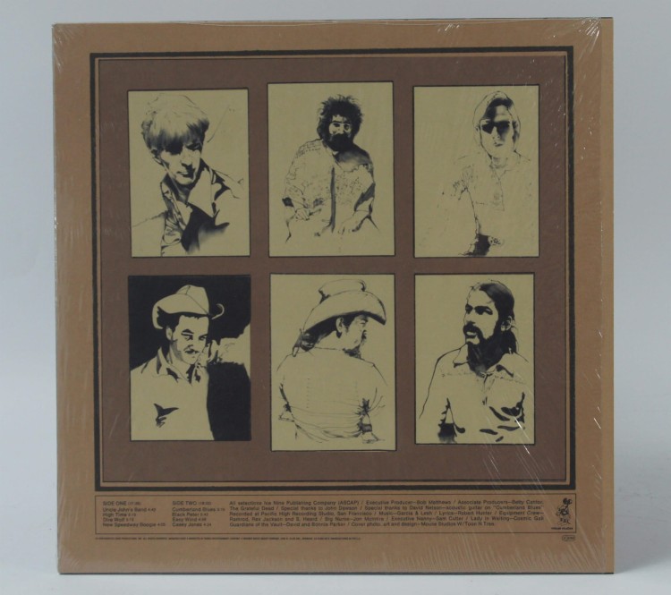 Winyl THE GRATEFUL DEAD - "WORKINGMAN'S DEAD" 2011 UK &amp; Europe