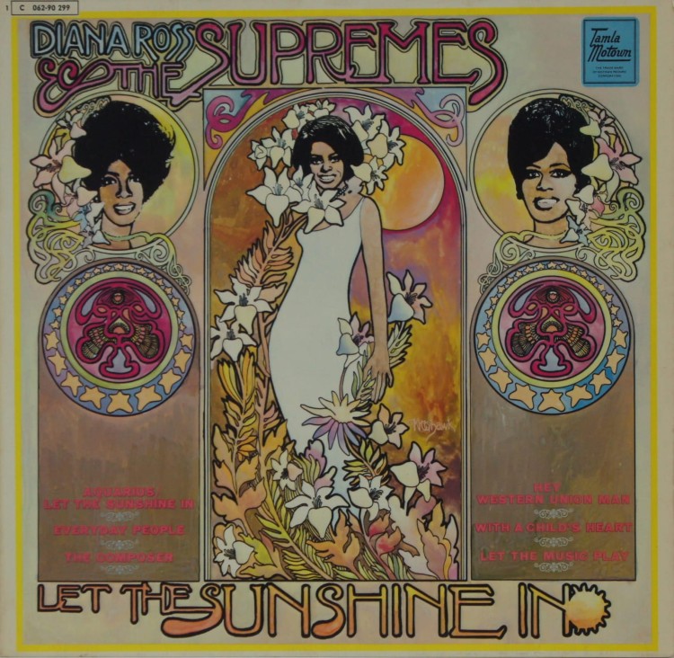 Winyl DIANA ROSS &amp; THE SUPREMES - "LET THE SUNSHINE IN" 1969 Germany