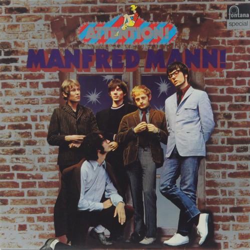 Winyl MANFRED MANN - "ATTENTION! MANFRED MANN!" 1973 Germany
