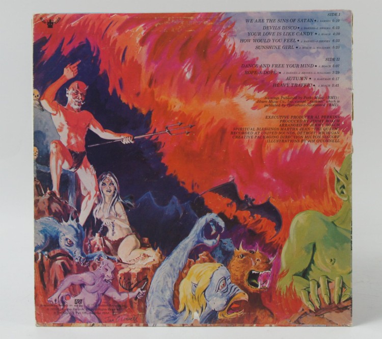 Winyl THE SINS OF SATAN - "THOU SHALT BOOGIE FOREVER" 1976 US