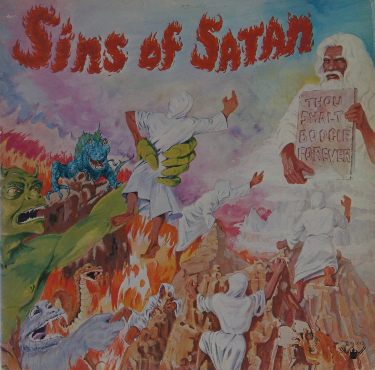 Winyl THE SINS OF SATAN - "THOU SHALT BOOGIE FOREVER" 1976 US