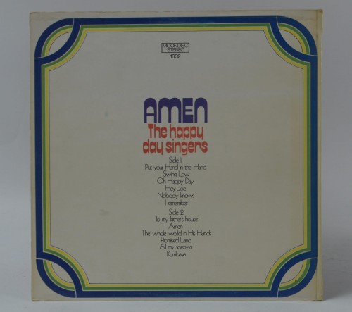 Winyl THE HAPPY DAY SINGERS - "AMEN" 1972 Sweden