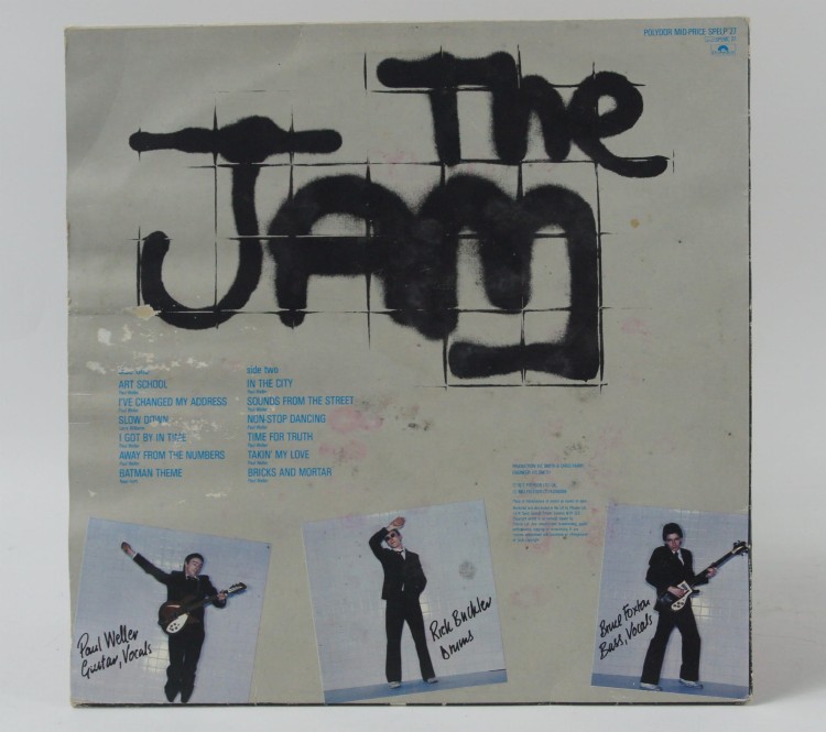 Winyl THE JAM - "IN THE CITY" 1983 UK