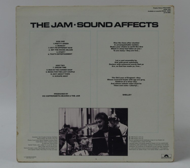 Winyl THE JAM - "SOUND AFFECTS" 1980 UK