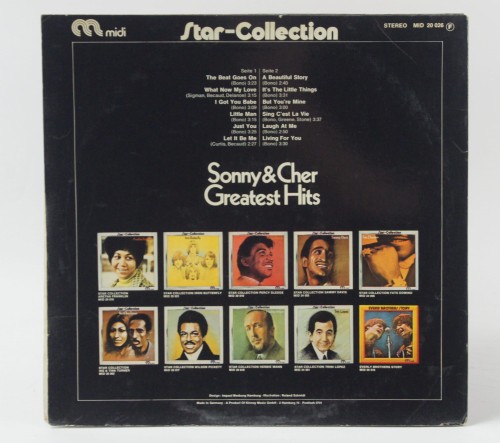 Winyl SONNY &amp; CHER - "GREATEST HITS" Germany