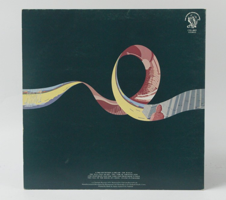 Winyl THE ALAN PARSONS PROJECT - "TALES OF MYSTERY AND IMAGINATION EDGAR ALLAN POE" 1976 UK