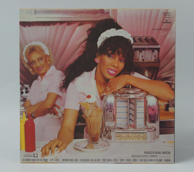 Winyl DONNA SUMMER - "SHE WORKS HARD FOR THE MONEY" 1983 Netherlands