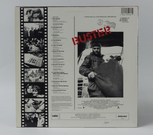 Winyl VARIOUS - "BUSTER - ORIGINAL MOTION PICTURE SOUNDTRACK" 1988 Europe