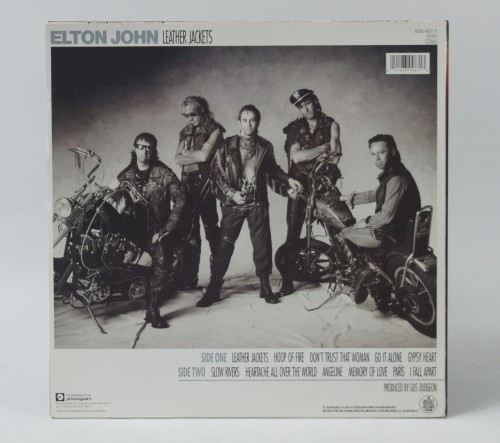 Winyl ELTON JOHN - "LEATHER JACKETS" 1986 Europe