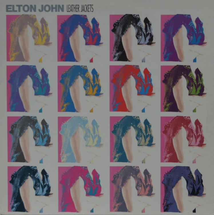 Winyl ELTON JOHN - "LEATHER JACKETS" 1986 Europe