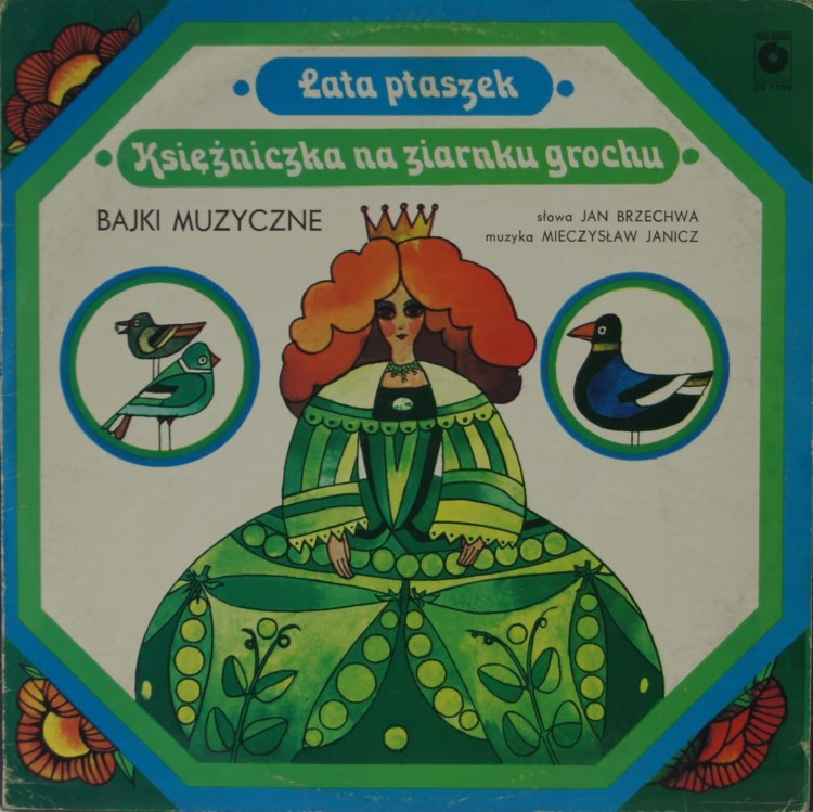Winyl JAN BRZECHWA - "LATA PTASZEK / KSIEŻNICZKA NA ZIARNKU GROCHU" 1974 Poland