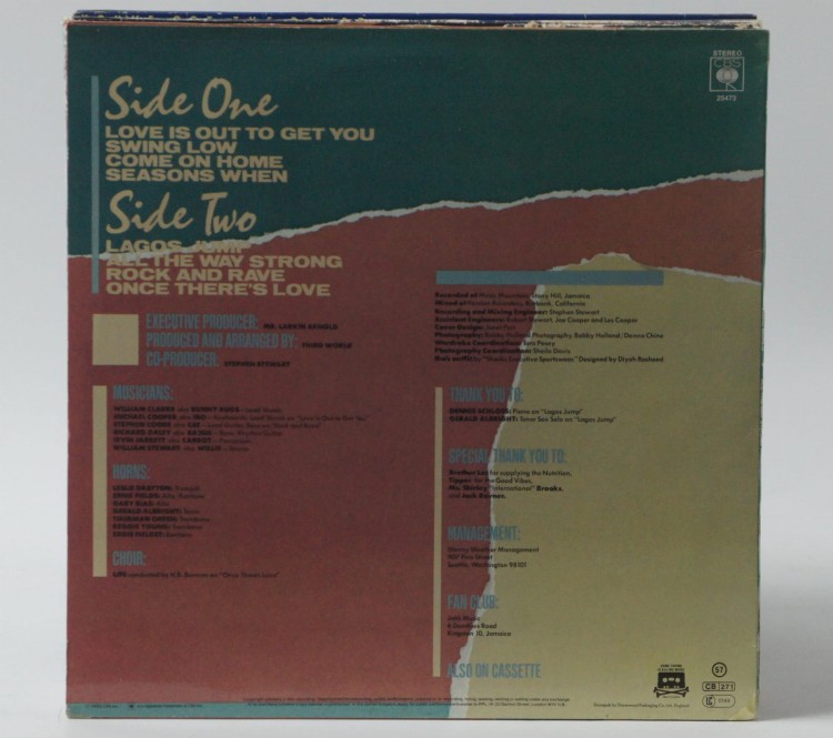 THIRD WORLD - "ALL THE WAY STRONG"