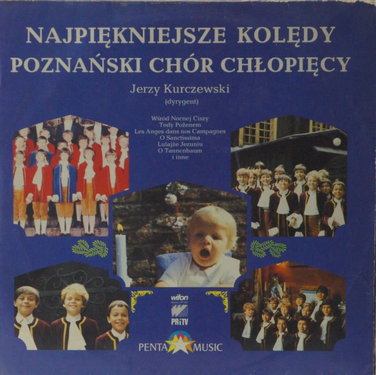 POZNAŃSKI CHÓR CHŁOPIĘCY DYR. JERZY KURCZEWSKI - "NAJPIĘKNIEJSZE KOLĘDY" 1986 Poland