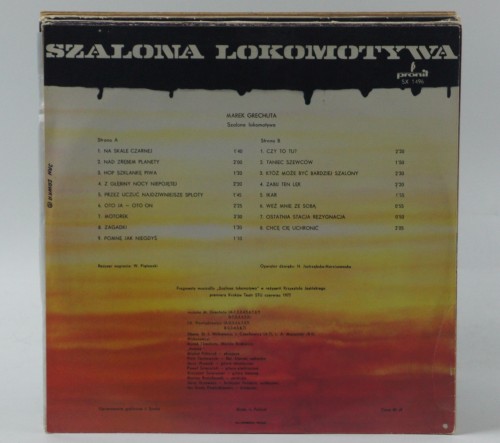 MAREK GRECHUTA - "SZALONA LOKOMOTYWA"