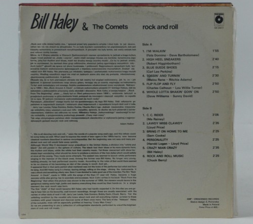 BILL HALEY &amp; THE COMETS - "ROCK AND ROLL"