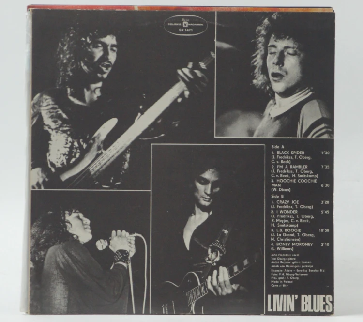 LIVIN' BLUES - "LIVE LIVIN' BLUES"