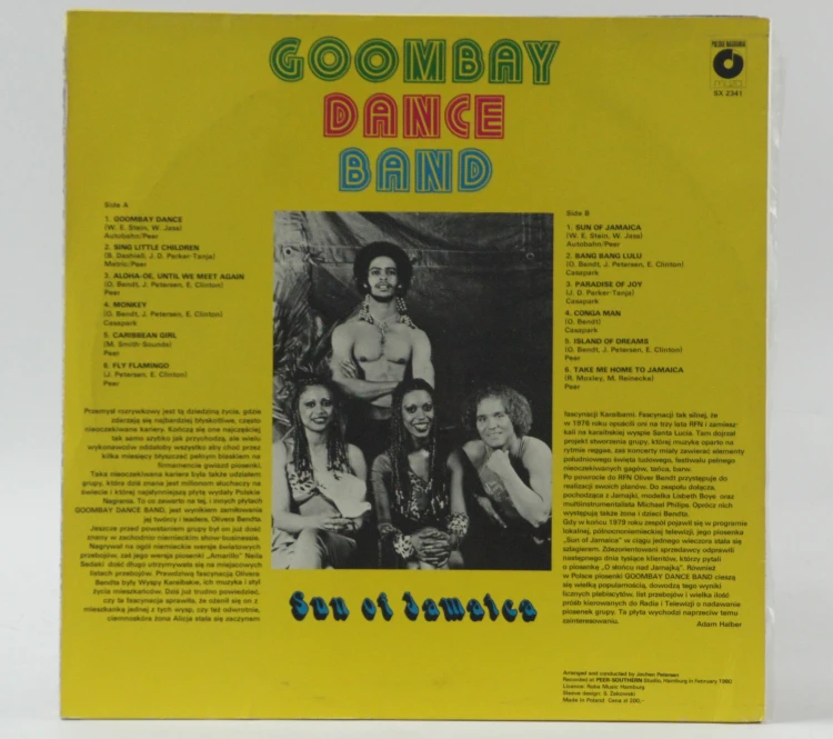 GOOMBAY DANCE BAND - "SUN OF JAMAICA"