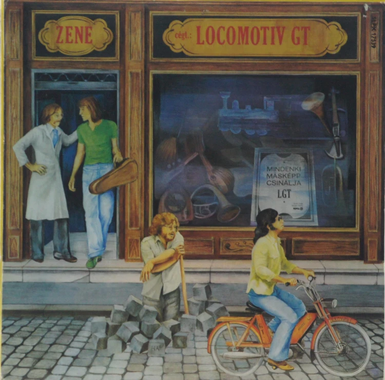 LOCOMOTIV GT - "ZENE (MINDENKI MÁSKÉPP CSINÁLJA) = MUSIC (EVERYONE DOES HIS OWN THING)"