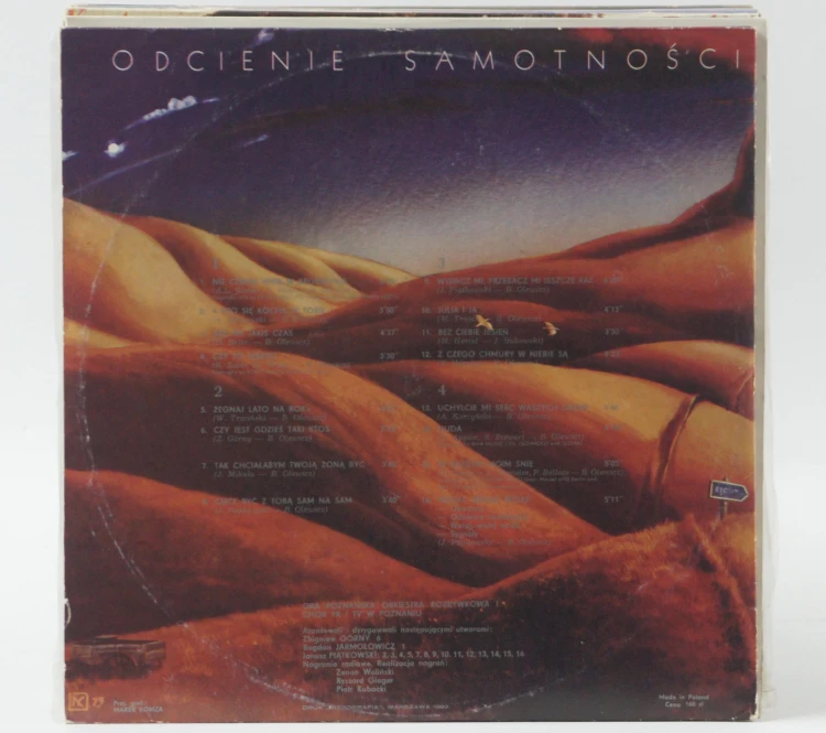 ZDZISŁAWA SOŚNICKA - "ODCIENIE SAMOTNOŚCI"