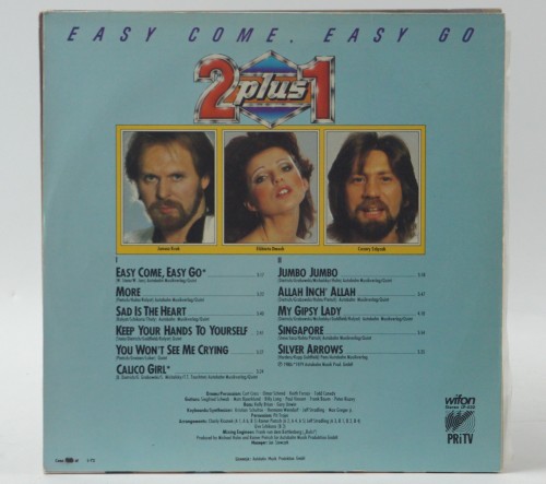 2 PLUS 1 - "EASY COME, EASY GO"