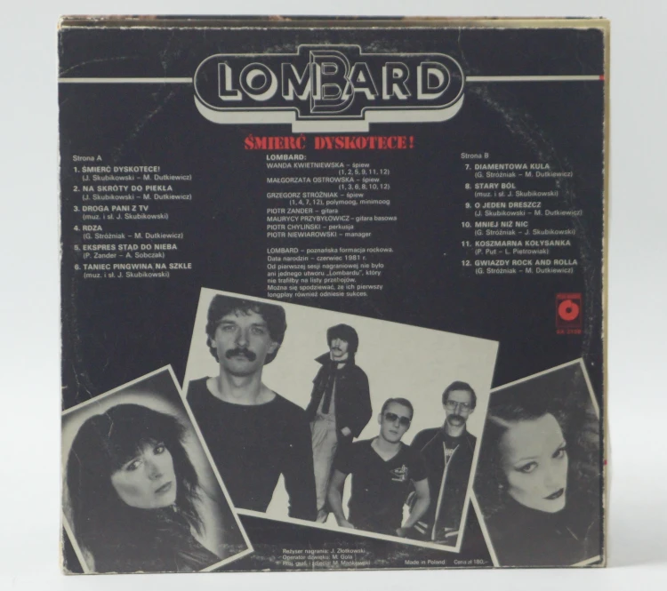 LOMBARD - "ŚMIERĆ DYSKOTECE!"