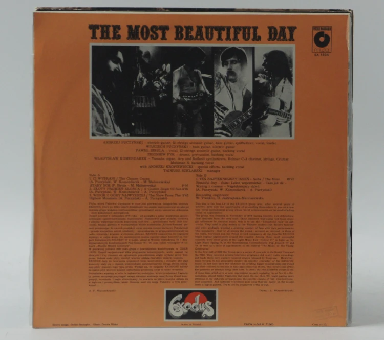 EXODUS - "THE MOST BEAUTIFUL DAY"