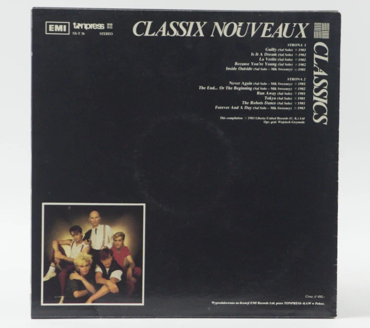 CLASSIX NOUVEAUX - "CLASSICS"