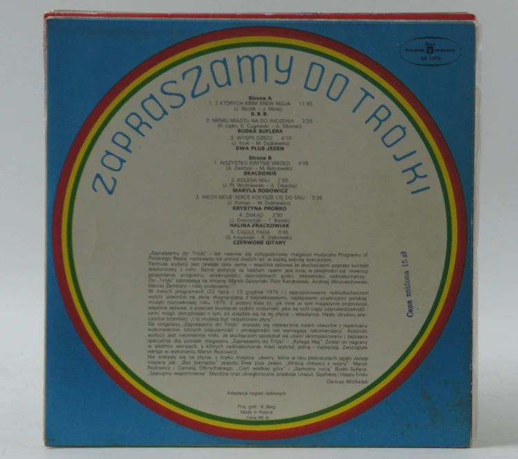 VARIOUS - "ZAPRASZAMY DO TRÓJKI"