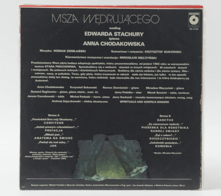 EDWARD STACHURA, ANNA CHODAKOWSKA - "MSZA WĘDRUJĄCEGO"