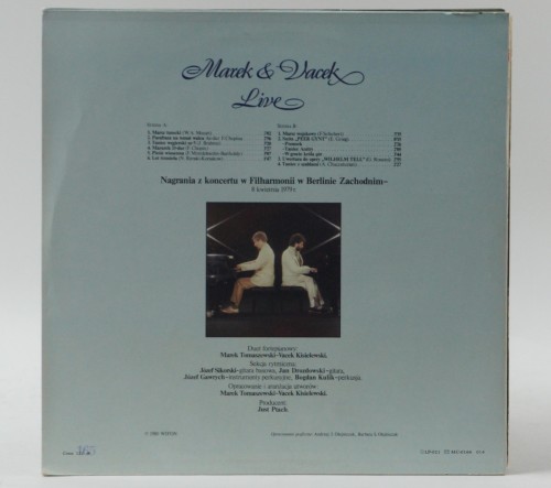 MAREK &amp; VACEK - "LIVE"