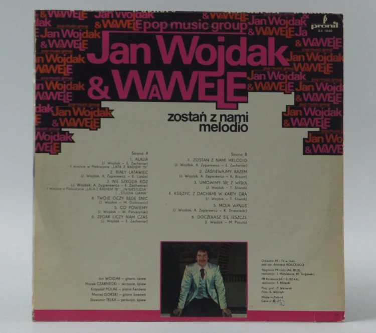 JAN WOJDAK &amp; WAWELE - "ZOSTAŃ Z NAMI MELODIO"