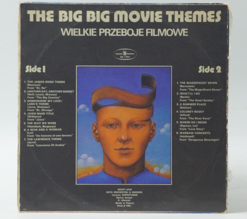GEOFF LOVE WITH ORCHESTRA &amp; SINGERS - "THE BIG BIG MOVIE THEMES"