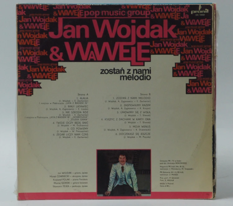 JAN WOJDAK &amp; WAWELE - "ZOSTAŃ Z NAMI MELODIO"