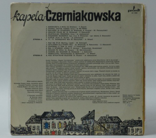 KAPELA CZERNIAKOWSKA - "KAPELA CZERNIAKOWSKA"