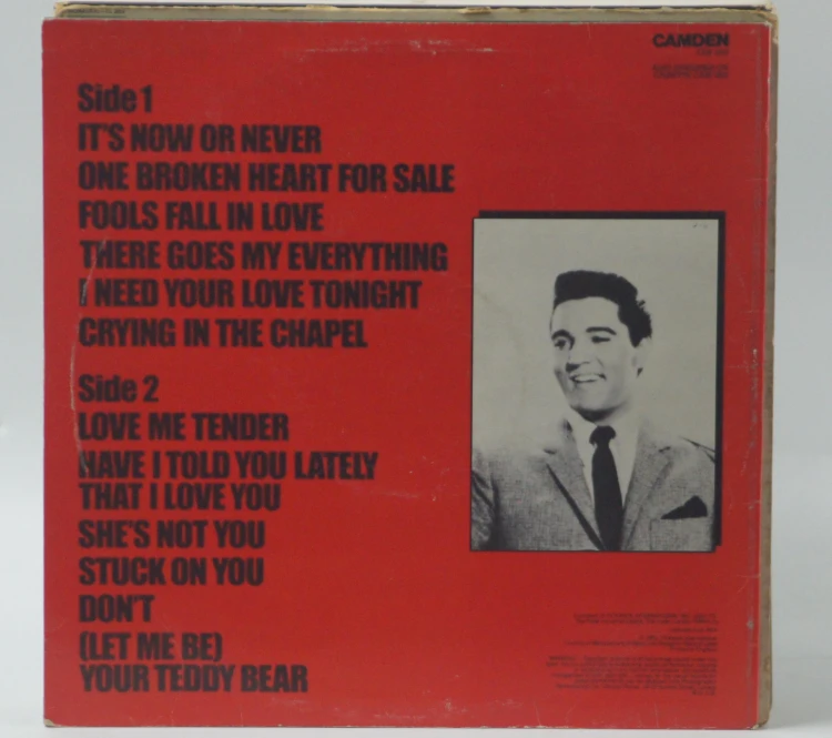 ELVIS PRESLEY - "IT'S NOW OR NEVER"