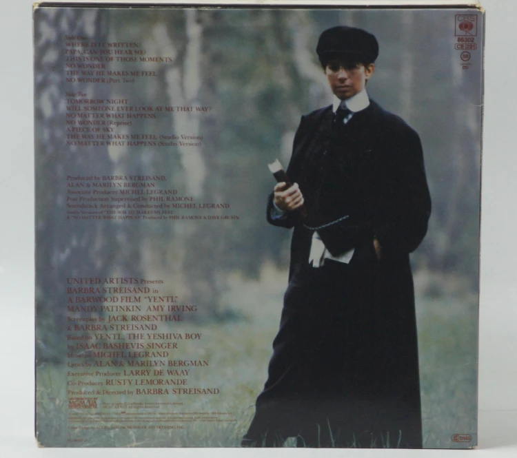 BARBRA STREISAND - "YENTL - ORIGINAL MOTION PICTURE SOUNDTRACK"