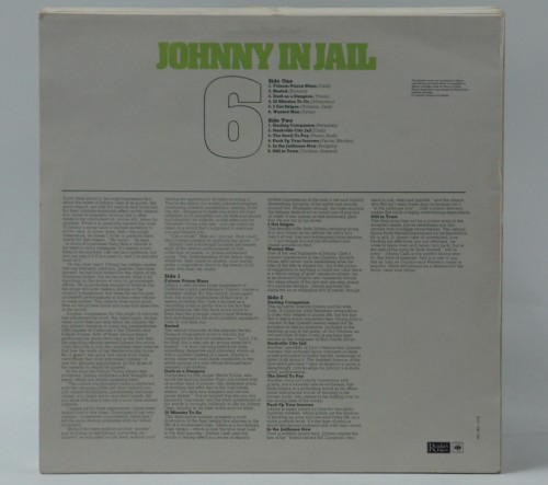 JOHNNY CASH - "JOHNNY IN JAIL"